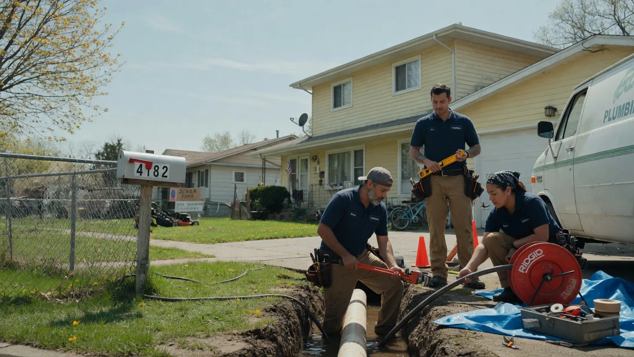 Gas Line Repair in Gibbon, MN near me